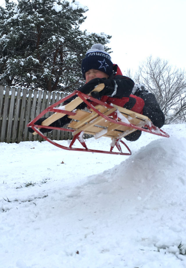 Sledding